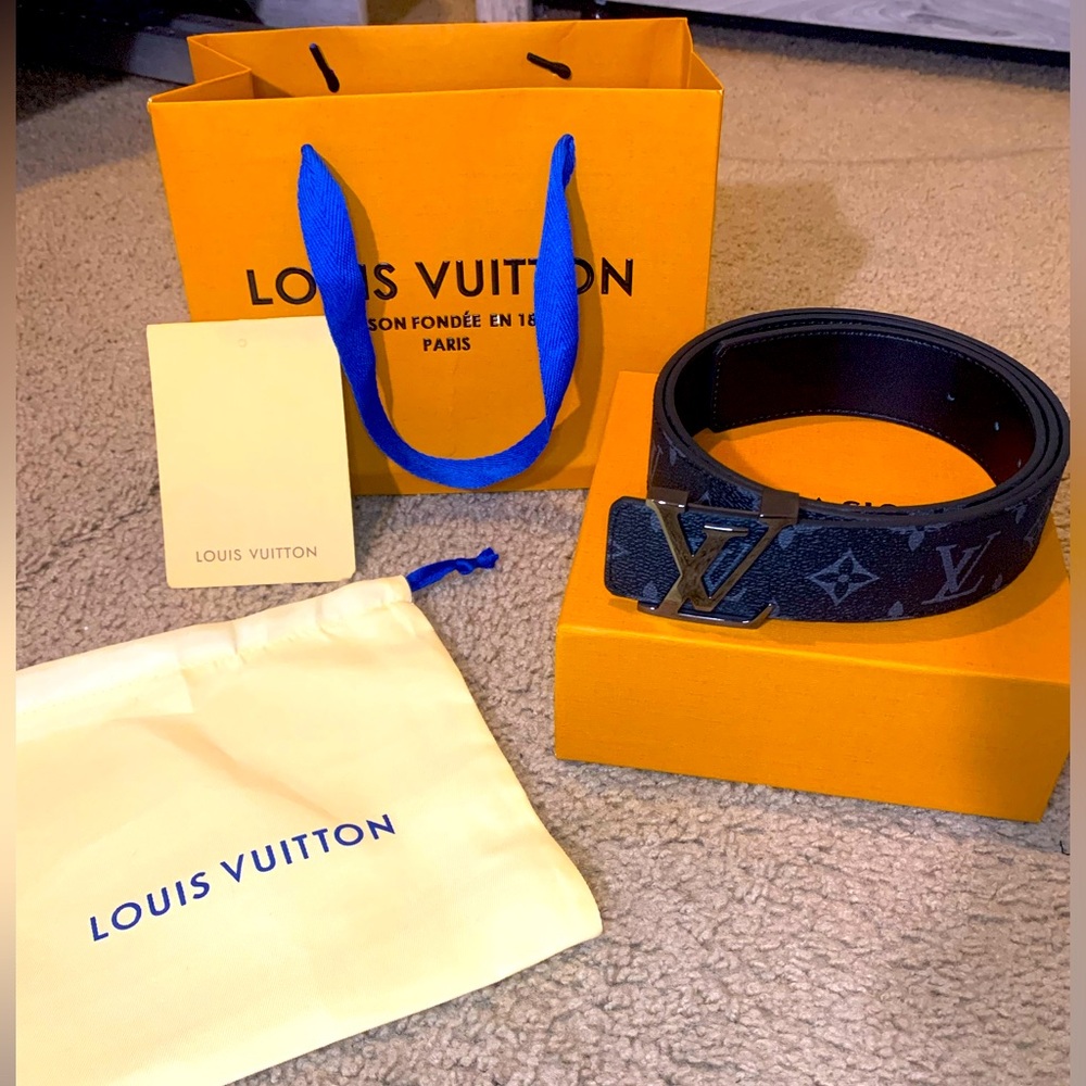 Louis Vuitton LV Initiales Black Belt *BRAND NEW*NEGOTIABLE*